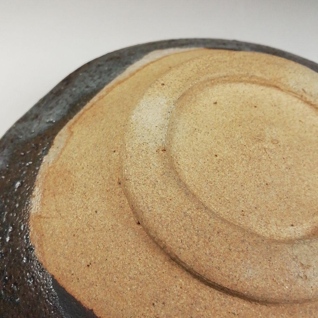 Ｗ８４　茶碗　『鼡志野　茶碗』『竹里庵　加藤春二 作』　共箱　抹茶碗　茶道具