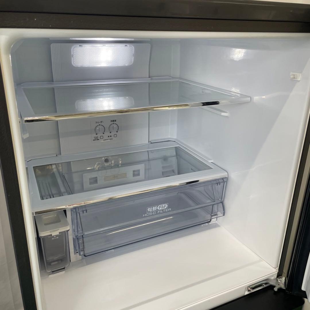 ベン 457冷蔵庫 238ℓ 大きめ 黒 アクア 中古　安い　設置無料