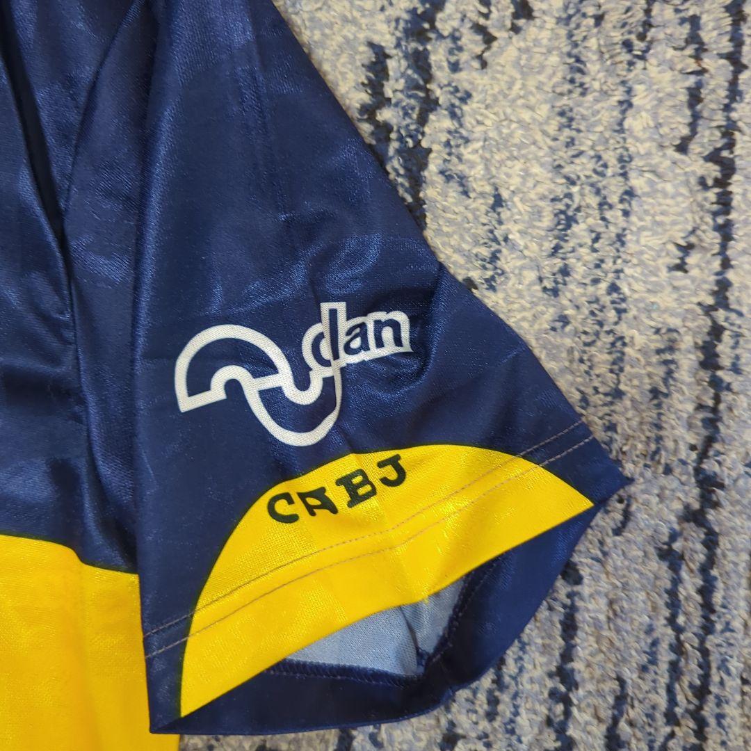 ボカ・ジュニアーズ 90周年記念シャツ ネイビー/イエロー