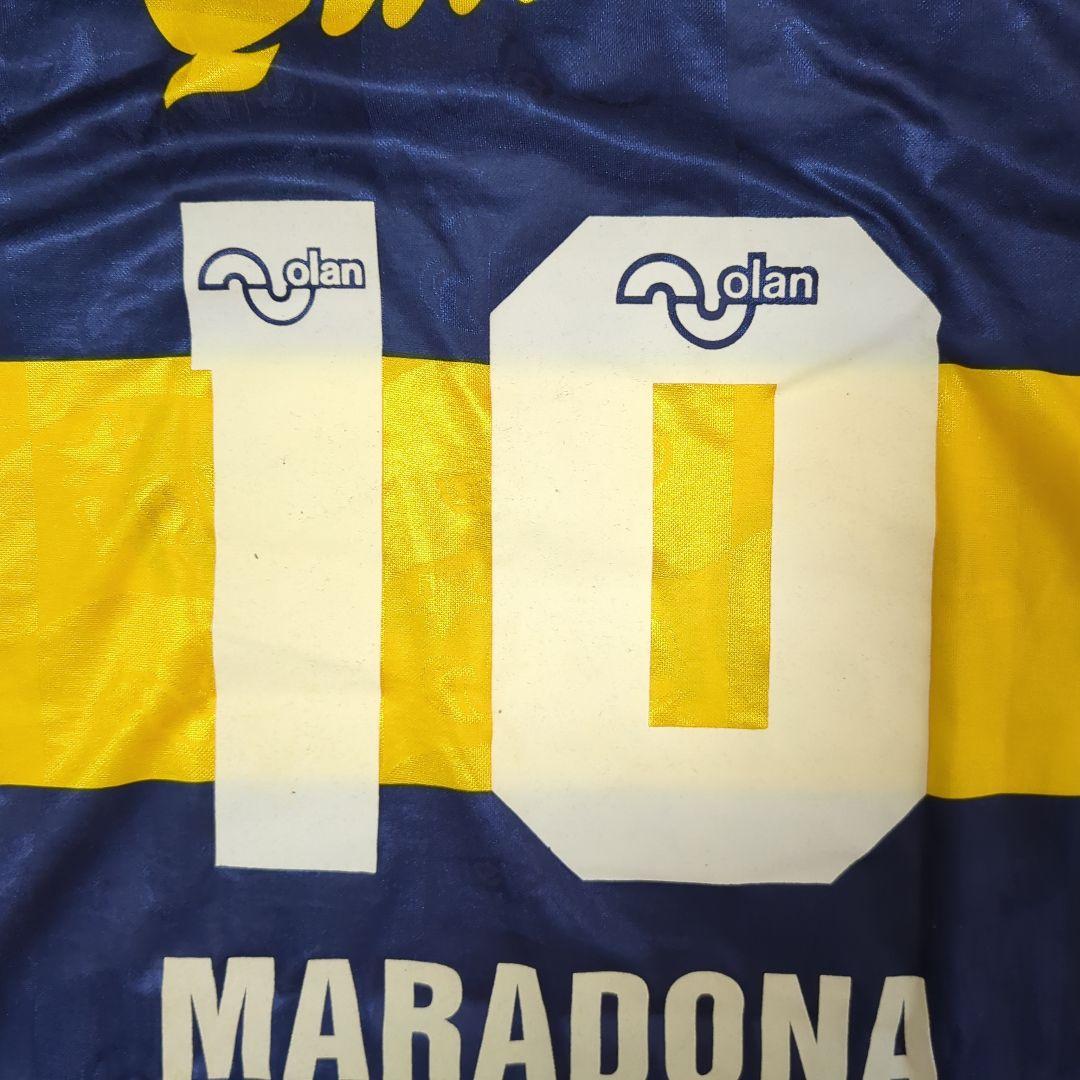 ボカ・ジュニアーズ 90周年記念シャツ ネイビー/イエロー