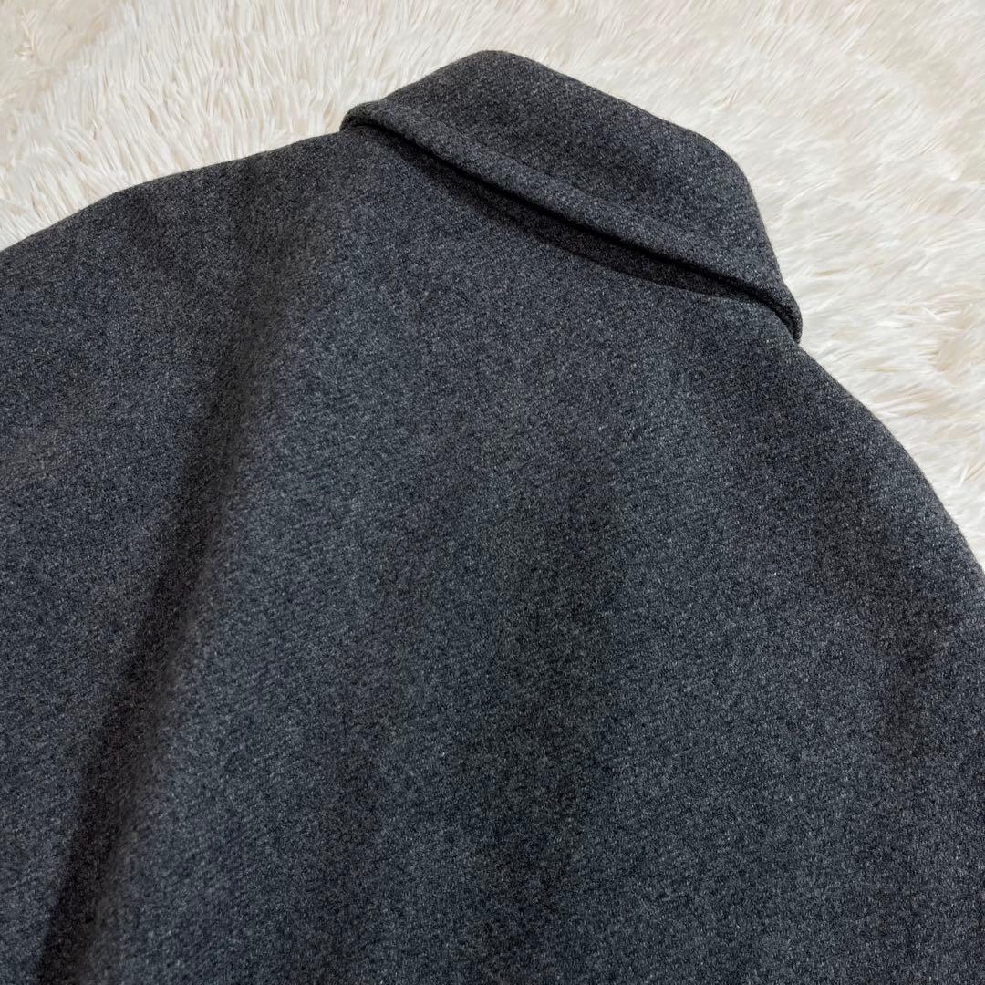 A.P.C. ケープコート ウール ポンチョ ダークグレー