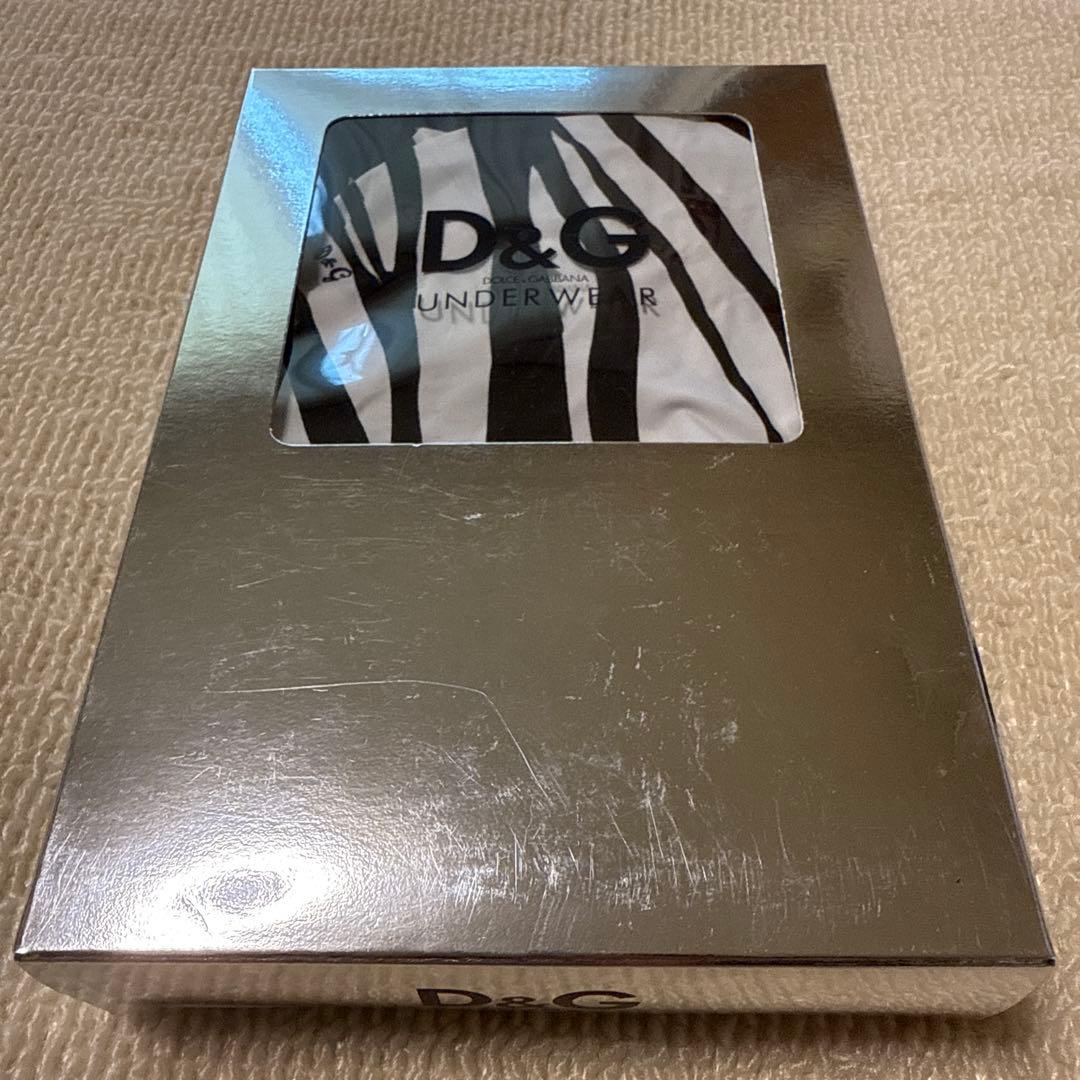 【D&G】新品未使用箱付き　ゼブラ柄 キャミソール Mサイズ