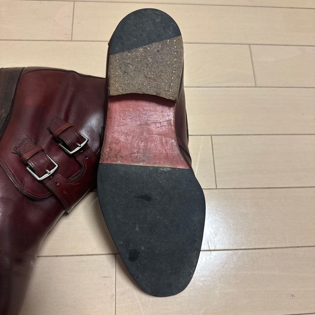 ひ*ろ様 エルメス ジョンロブ　ミュージアムカーフ　ブーツ　LOUIS