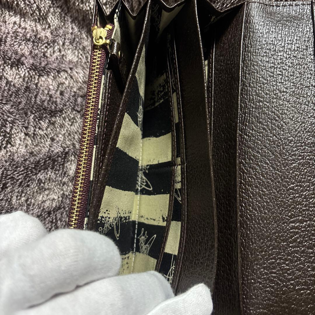 う*ん様 【極美品】ヴィヴィアン　二つ折り長財布　カードケース付き　ブラウン