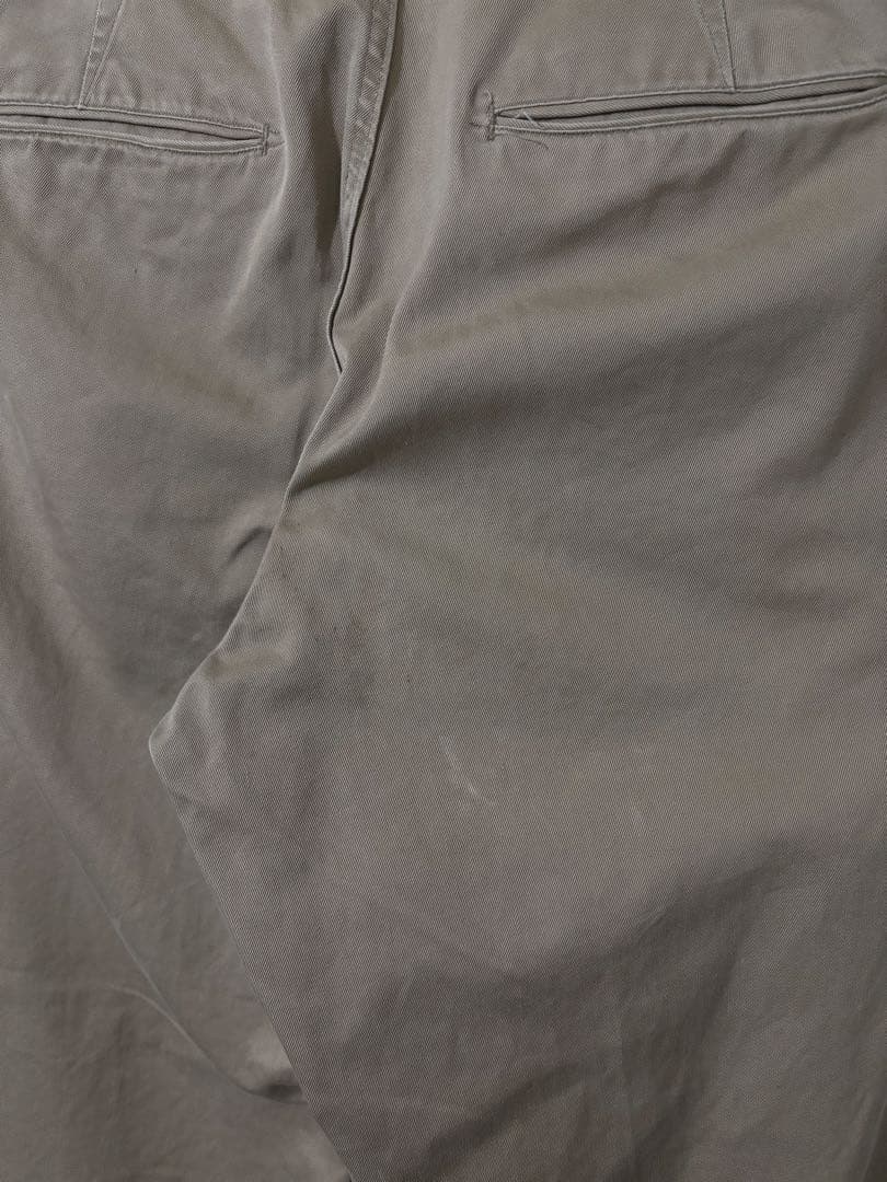 40s US ARMY 45カーキ チノ アーミーチノ 軍パン 軍チノ