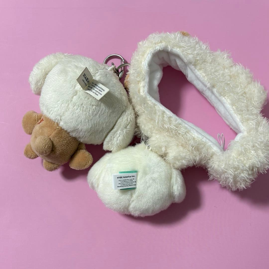 初期 バムグッ プルバトゥ キーリング ぬいぐるみ　フェイス　ペンライトカバー