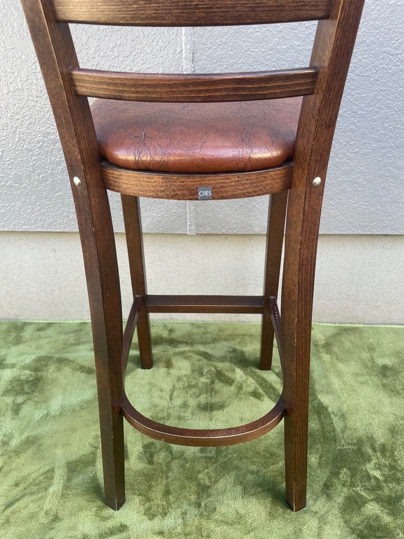 CRES カフェ椅子 業務用 カウンターチェア ダイニング バー ハイチェア