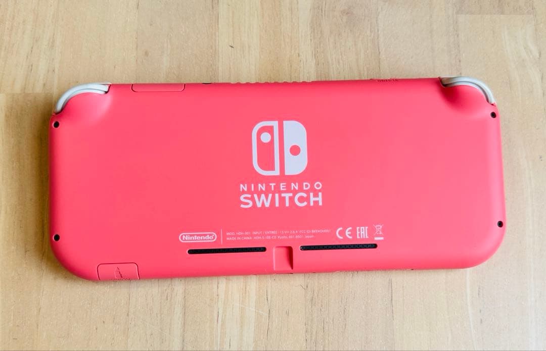 Nintendo Switch LITE コーラル 動作品 充電スタンド付き