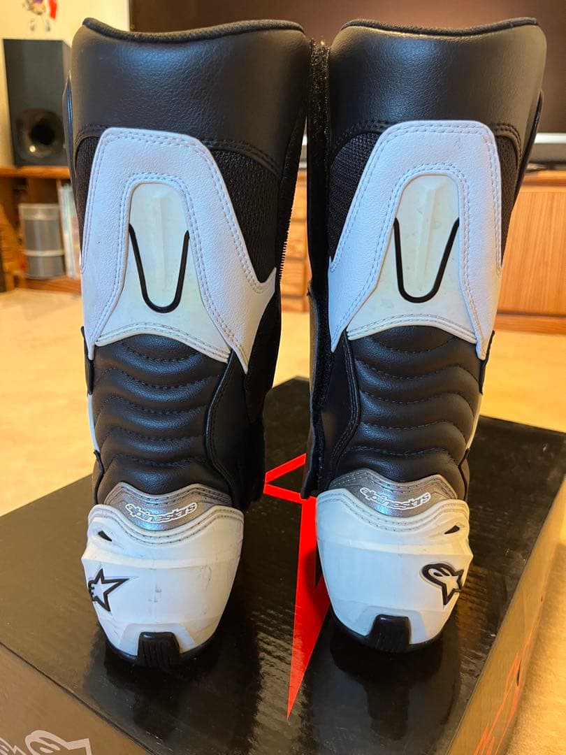 Alpinestars SMX-S ライディングブーツ黒白42