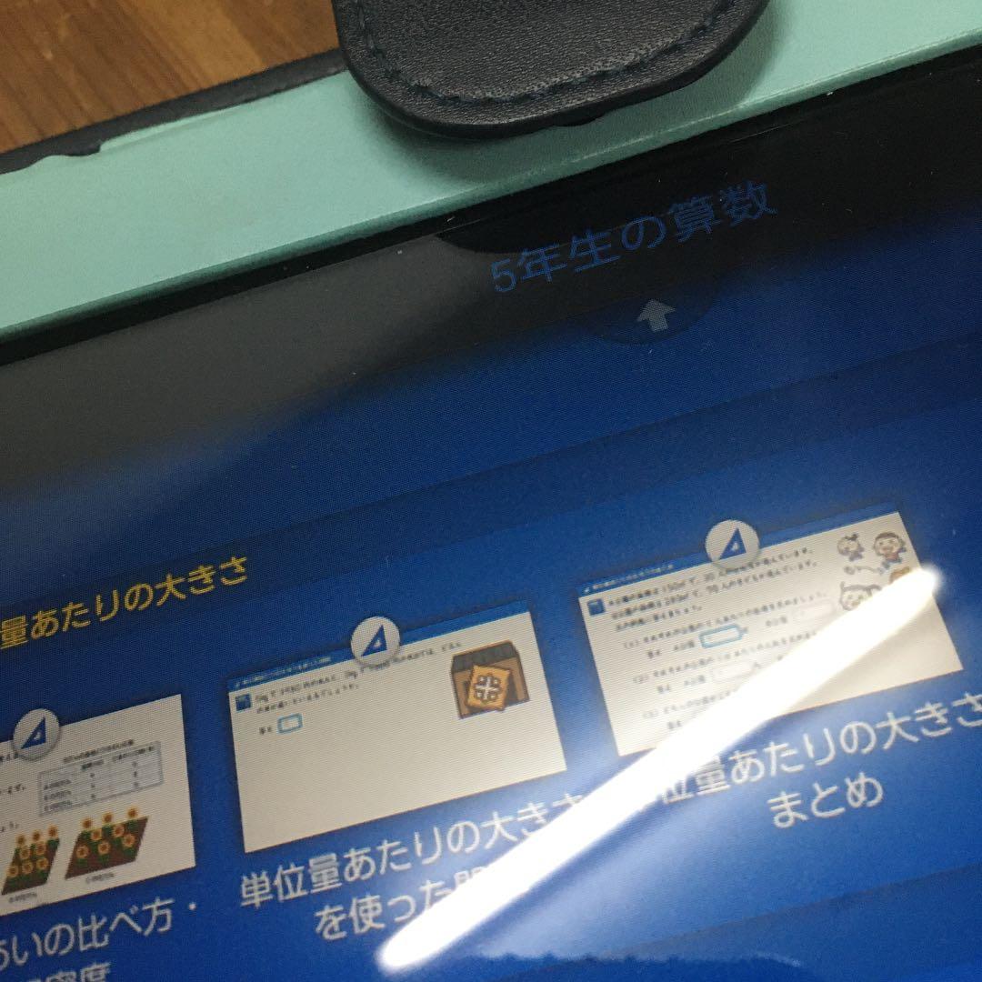 スマイルゼミ 小学6年生タブレット　純正タッチペン　充電器付き