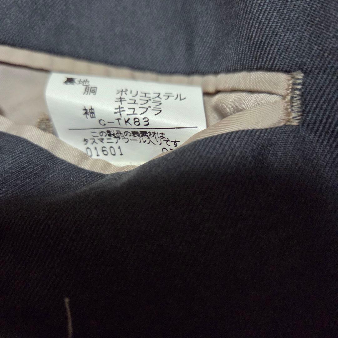 極美品BURBERRY　90sヴィンテージ　スーツ　ダブル　セットアップLサイズ