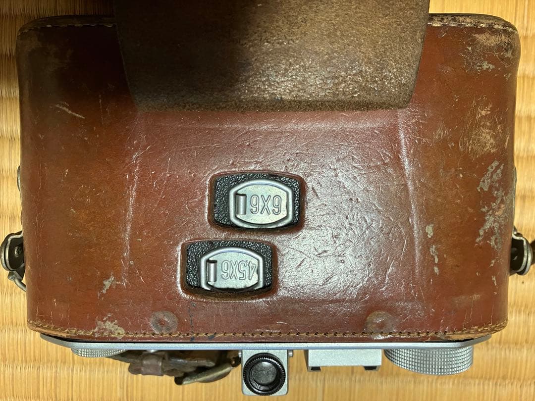 オリンパスカメラ　Olympus Six 味わい　フィルムカメラ　望遠　皮ケース