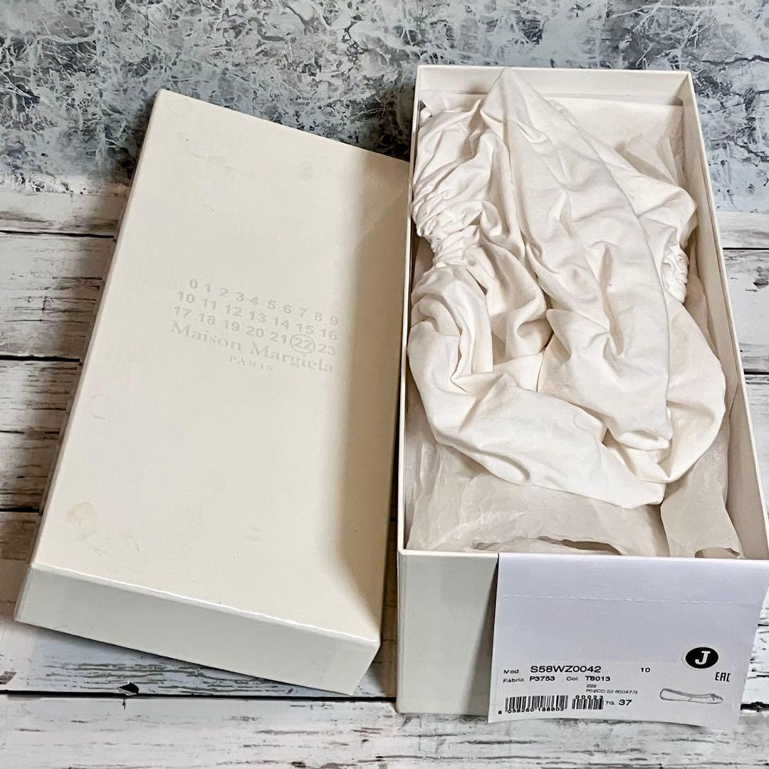 【本物正規品】メゾンマルジェラ　足袋バレエ　タビ 37 ブラック