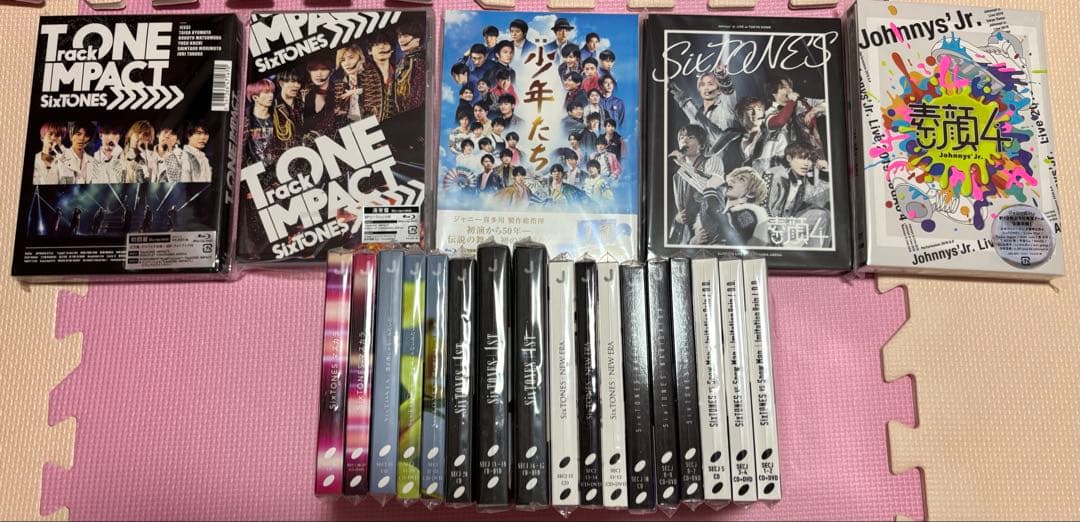 SixTONES CD DVD素顔4 ブルーレイ　まとめ売り　レア　セット