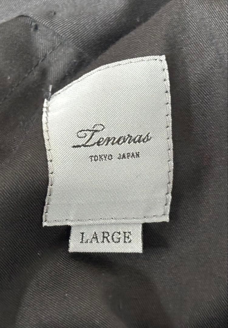 Tenoras ストライプスーツセット ブラック