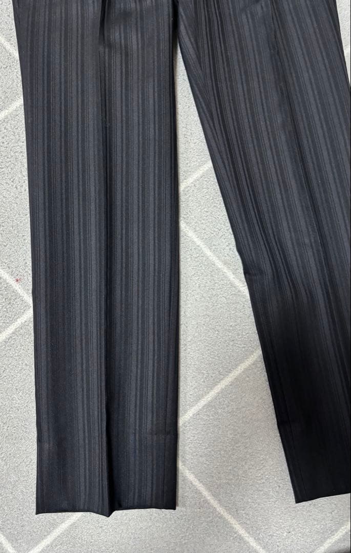 Tenoras ストライプスーツセット ブラック