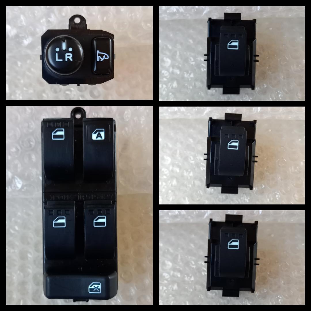 M-902　 タント、コンテ、ムーヴ、 PW スイッチ（ 白 ）1台分 5点