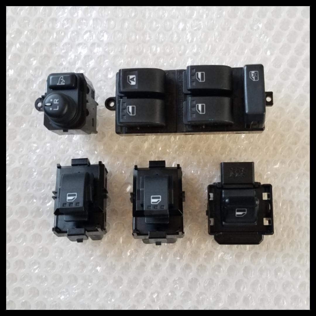 M-902　 タント、コンテ、ムーヴ、 PW スイッチ（ 白 ）1台分 5点