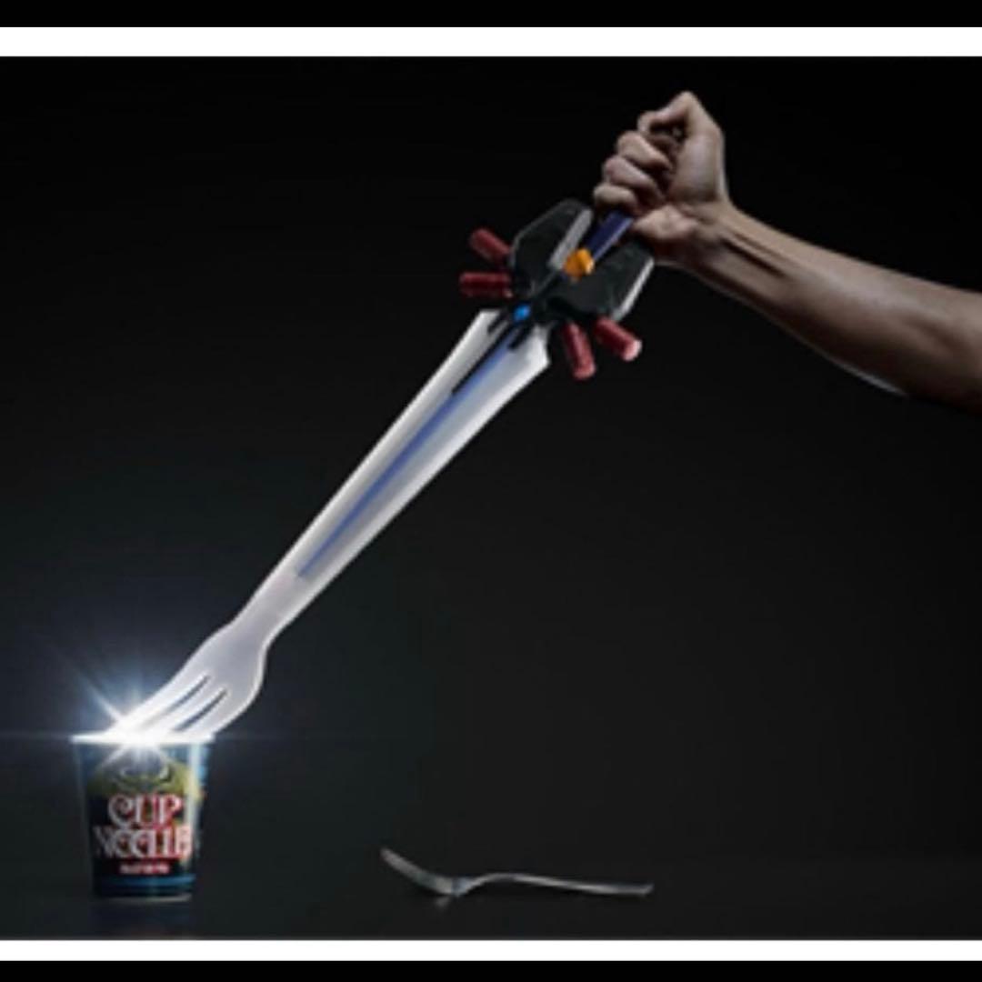 日清食品×ファイナルファンタジー アルテマウェポン フォーク 非売品 限定30本