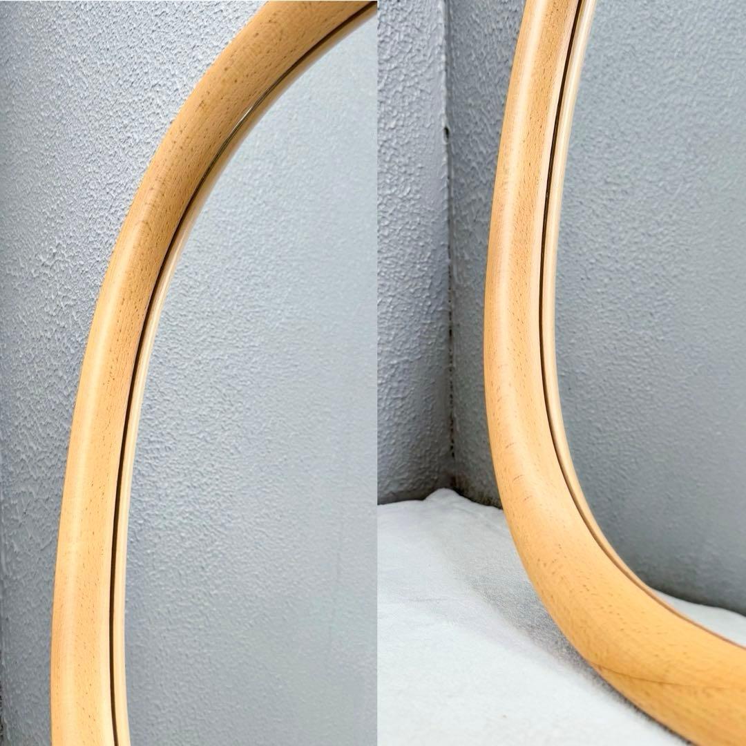 ご希望額に対応中✴︎秋田木工 白木 ウォールミラー