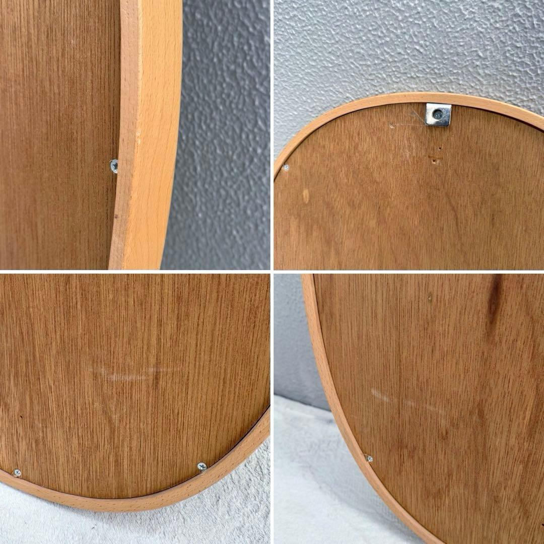 ご希望額に対応中✴︎秋田木工 白木 ウォールミラー