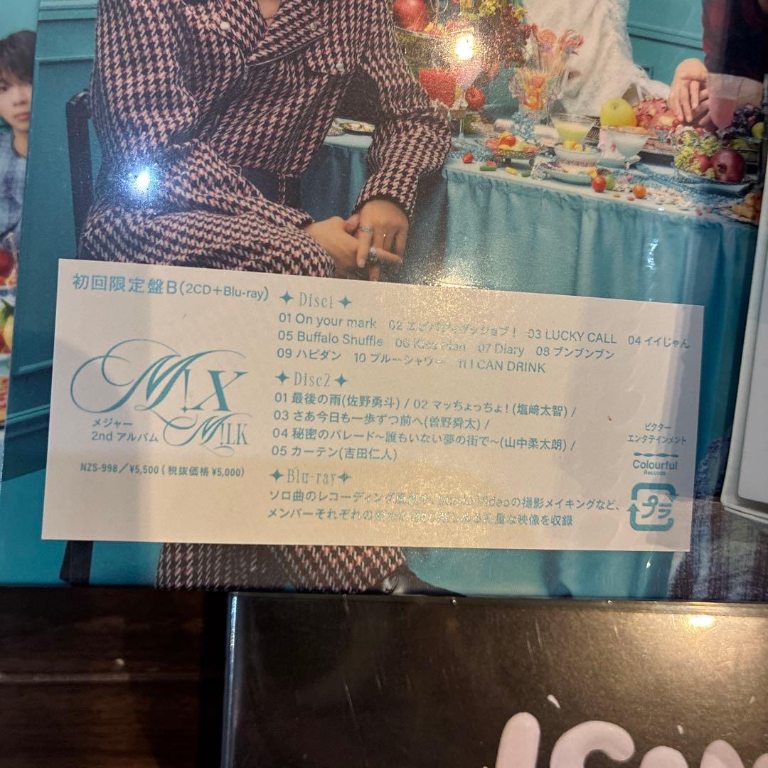 M!LK ミルク　佐野勇人　Blu-ray CD 初回限定盤
