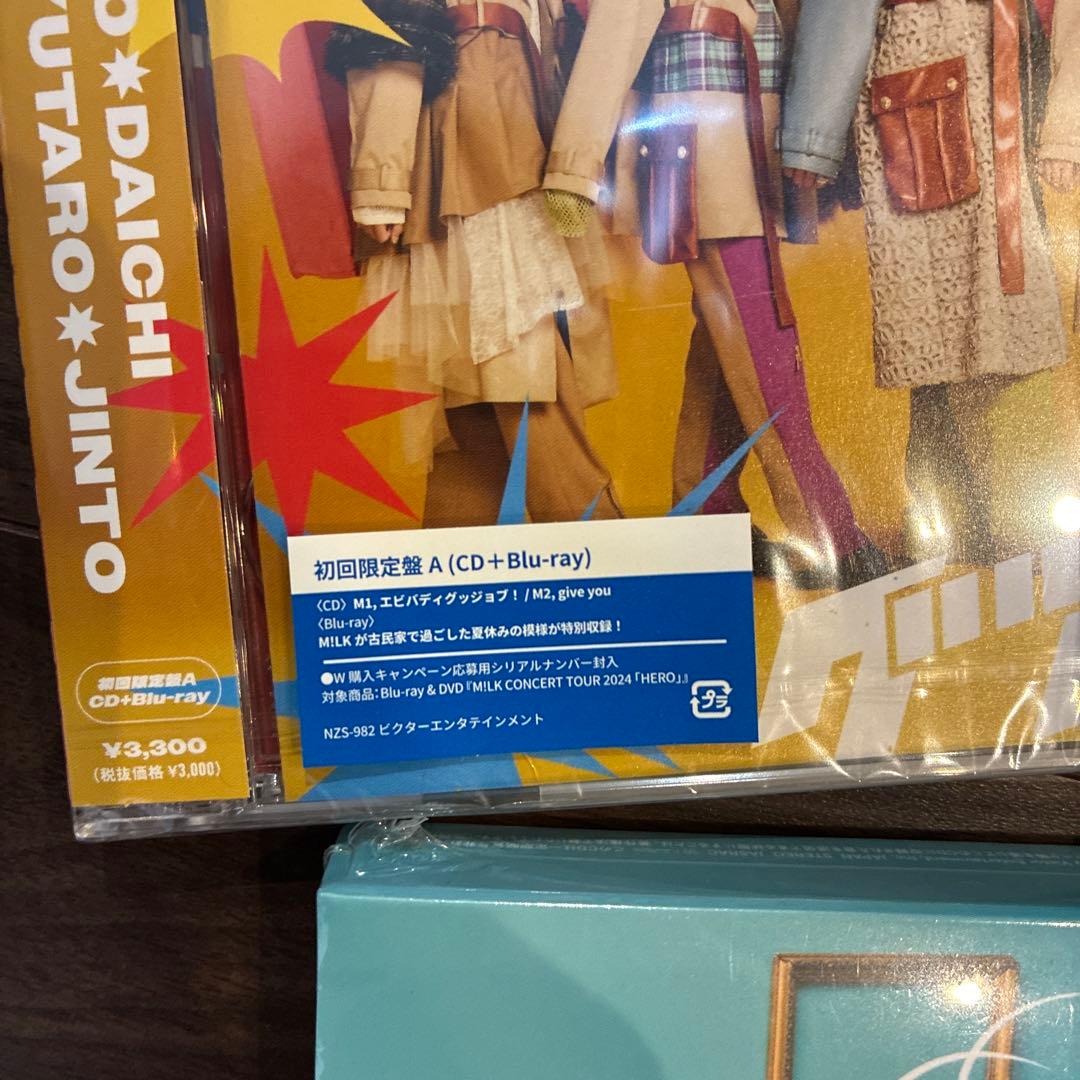 M!LK ミルク　佐野勇人　Blu-ray CD 初回限定盤