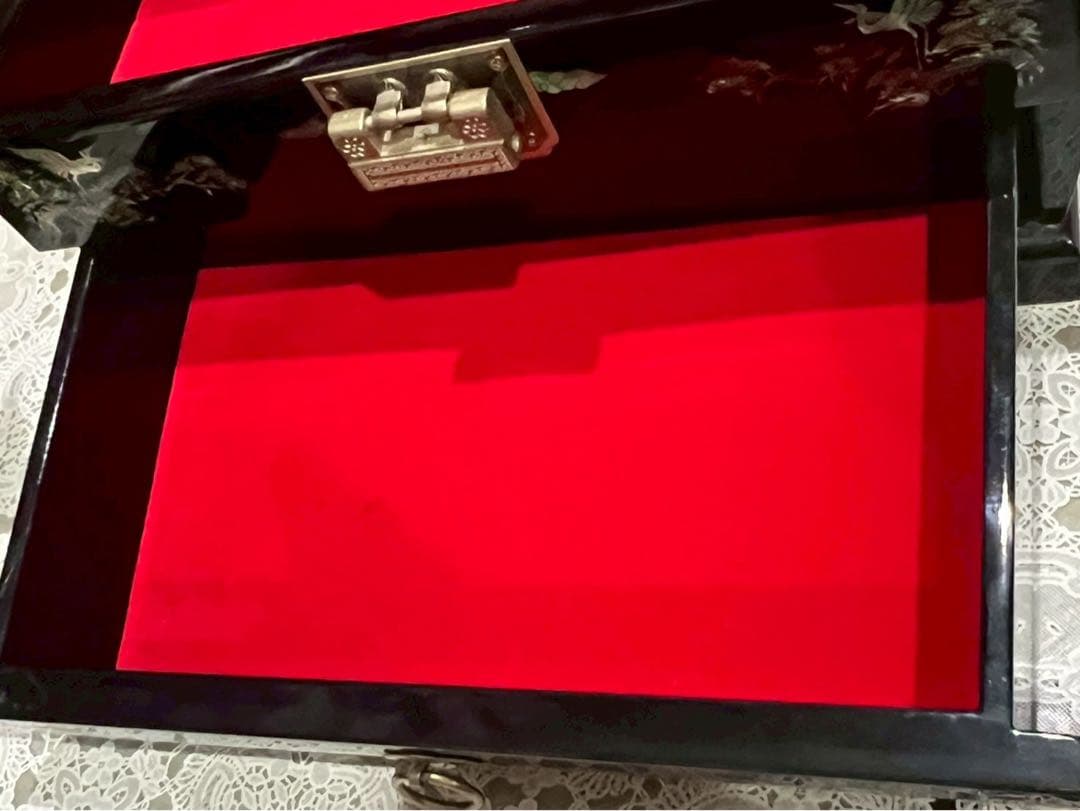 螺鈿細工 ジュエリーボックス 孔雀 花鳥 伝統的 韓国 工芸品