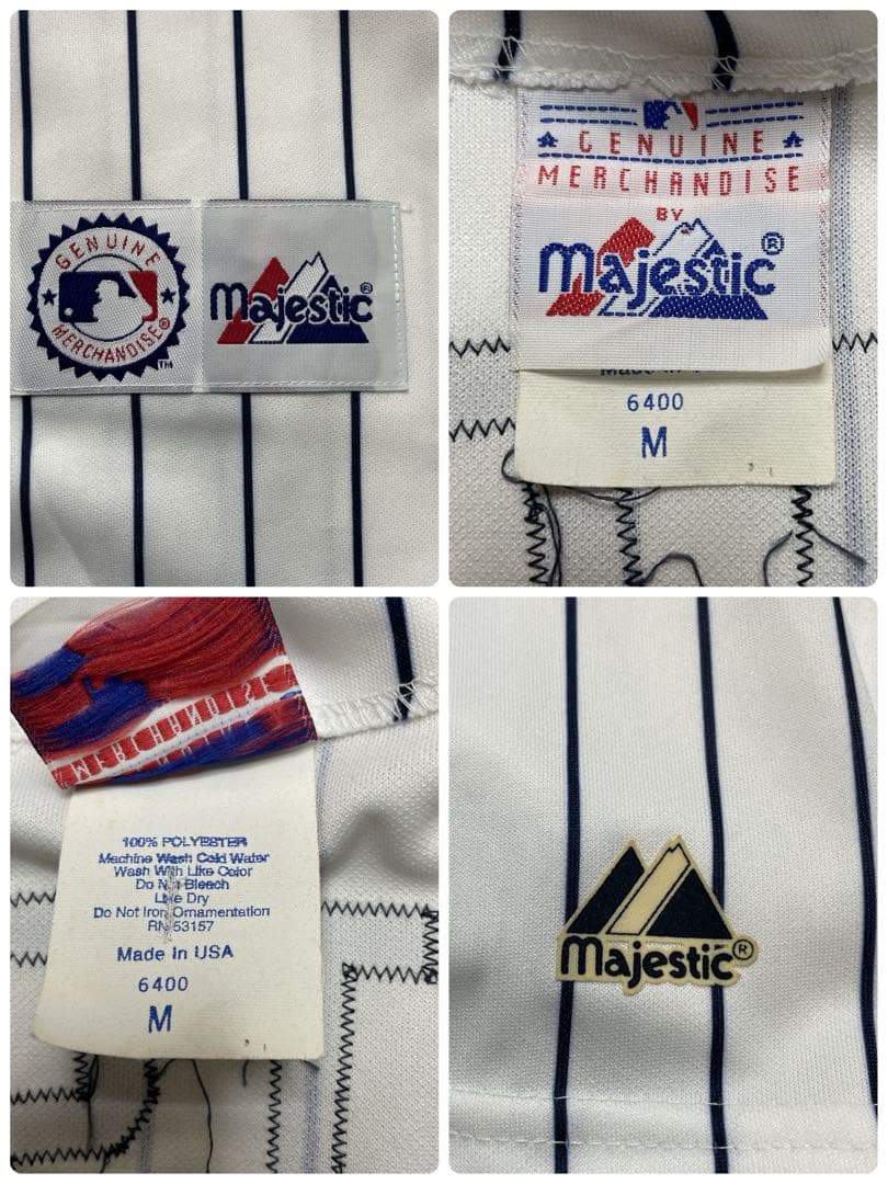 【美品　XL相当】Majestic ヤンキース　MATSUI 55 ユニフォーム