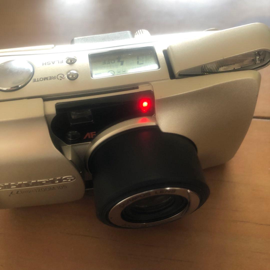 OLYMPUS u mju zoom 105 ミュー フィルムカメラ