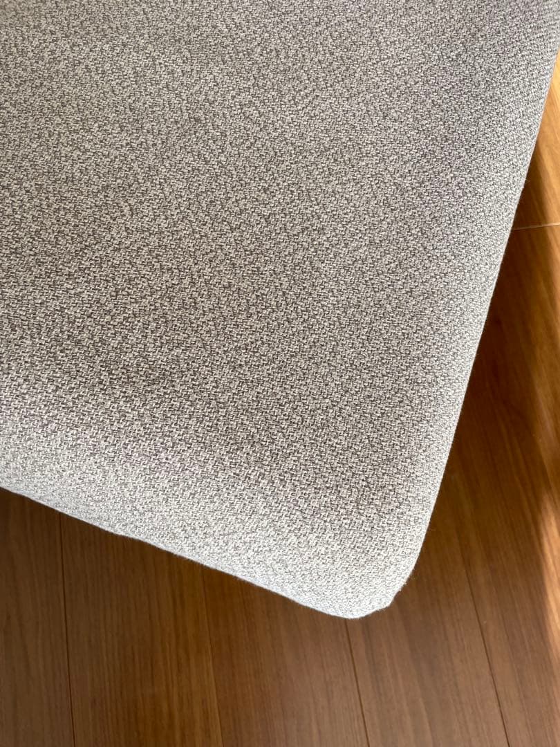 無印良品 リビング・ダイニングソファチェア・オーク材（カバー付） 2脚セット