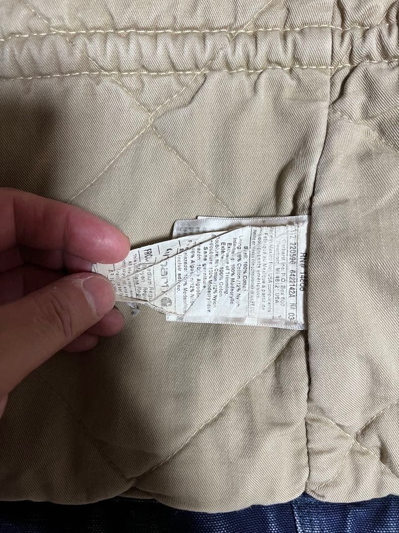 【最高襤褸】Carhartt FR ダックトラディショナル　ナス紺　M