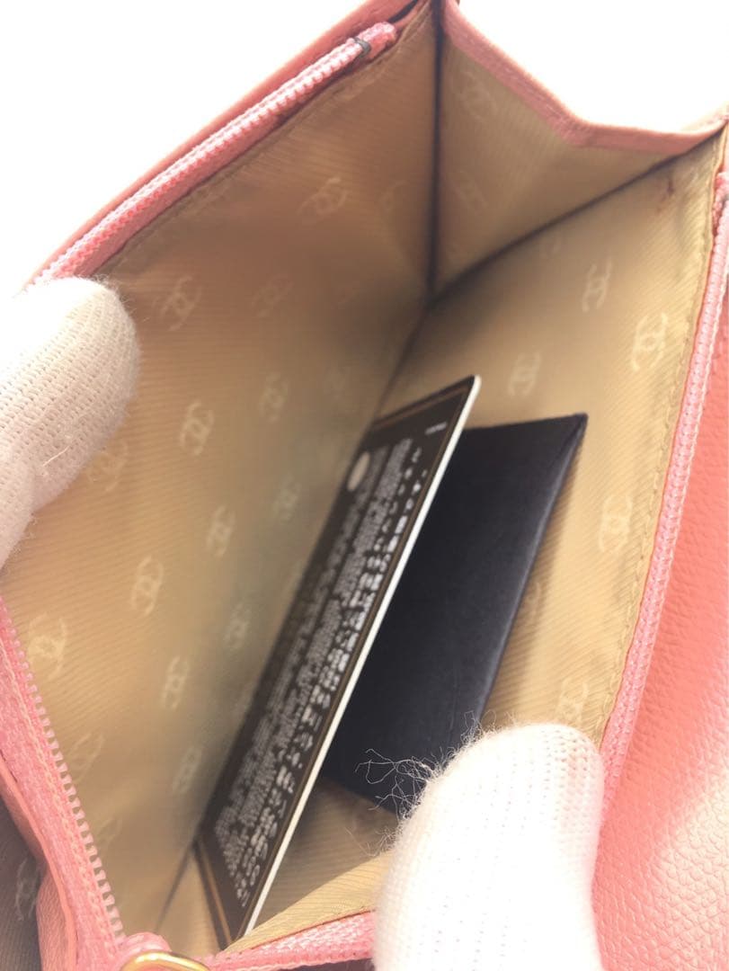 シャネル　CHANEL ココボタン　長財布
