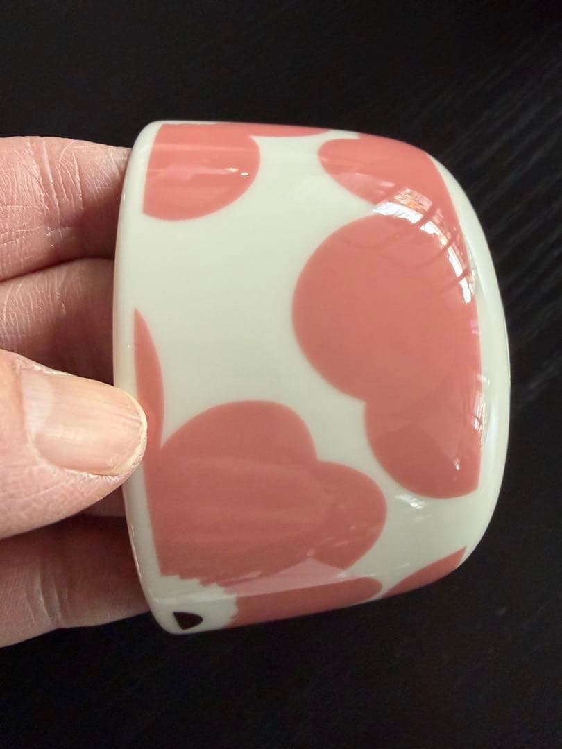 マリメッコ　限定　ウニッコ　ピンクxブラウン　4個セット　未使用含む箱無し