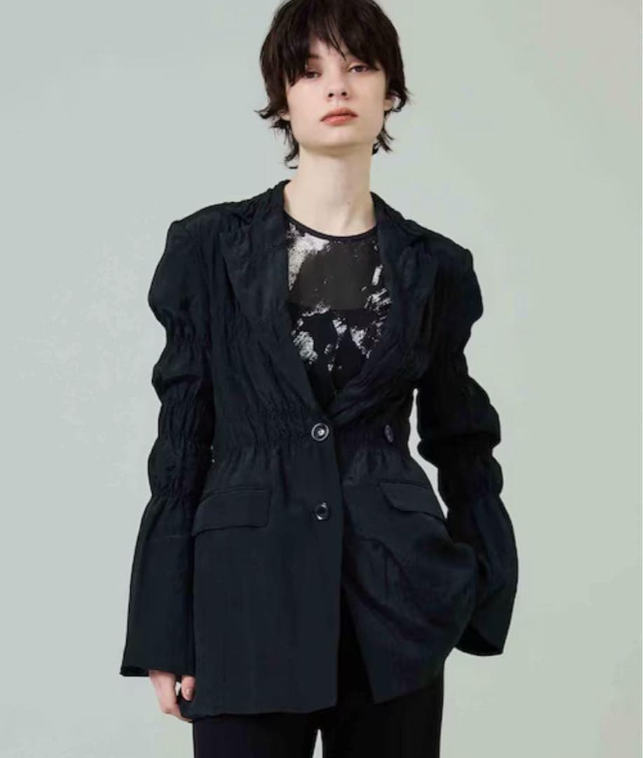 専用▼8.6万✨アキラナカ Jenni Shirring Jacket シャツ