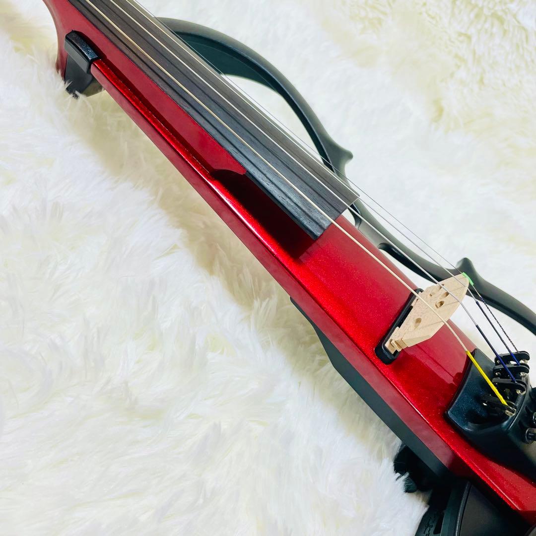 超美品　交換用弦付き　YAMAHA SV-120 サイレントバイオリン　ヤマハ