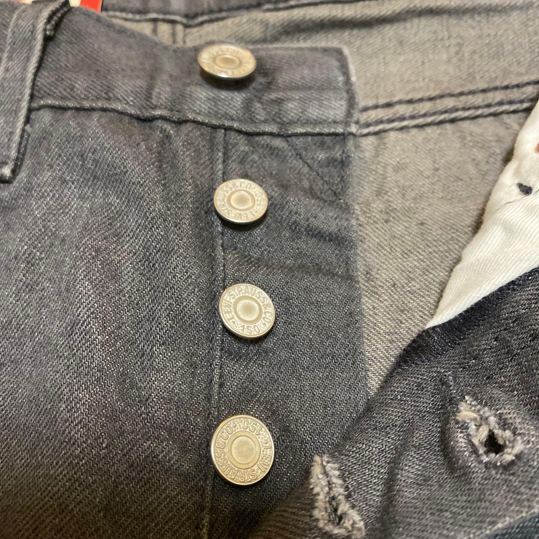 新品未使用LEVI'S 501 セルビッジデニム ブラック