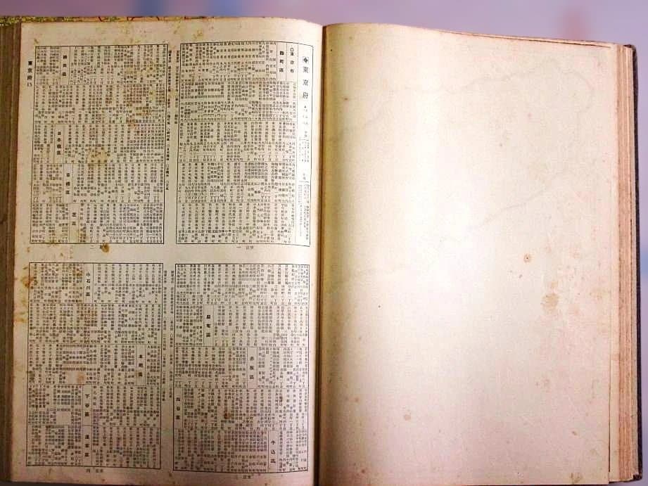 大日本分縣地図併地名総攬　昭和拾参年(1938年)度版