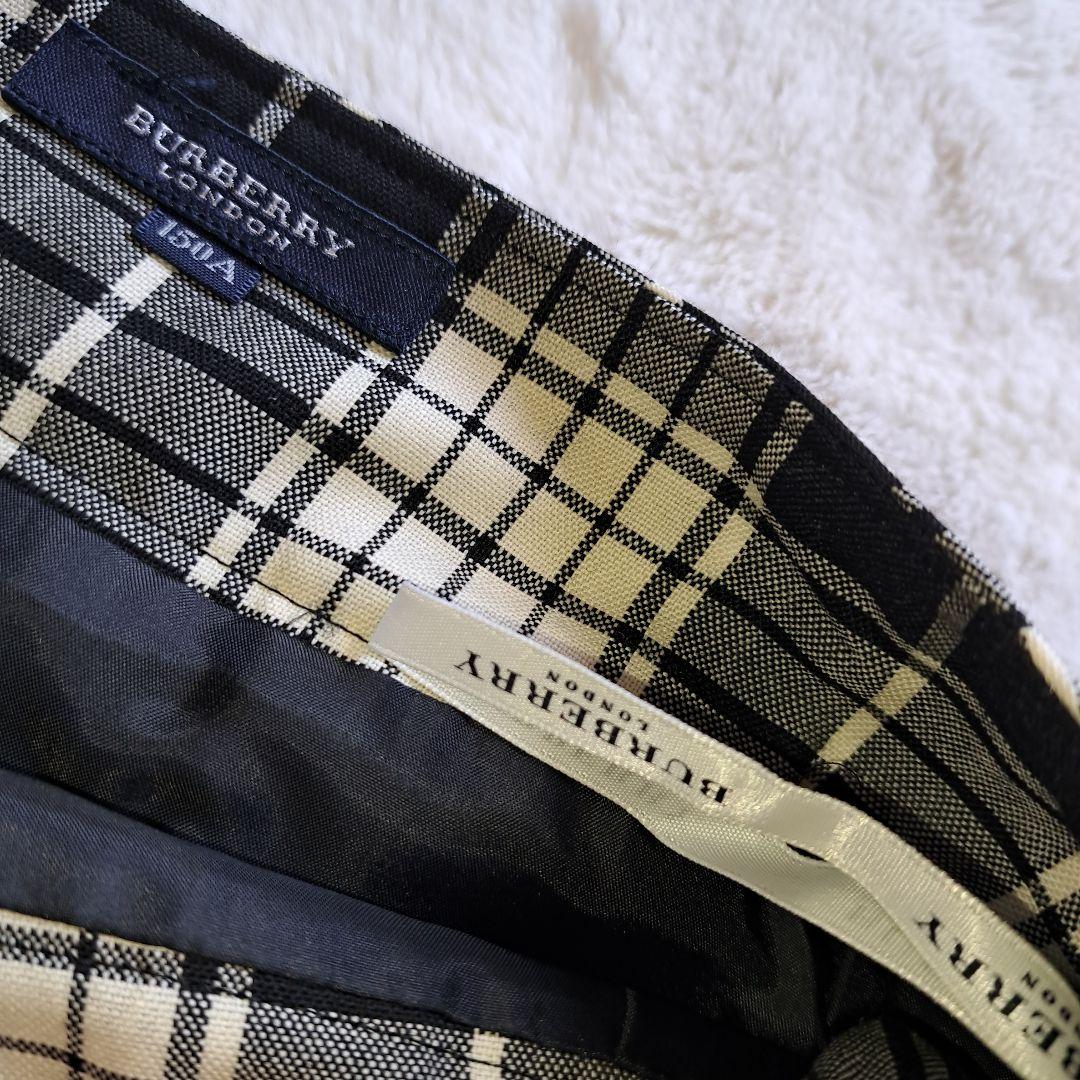 ✨️超美品✨️✨️バーバリー４点セット150卒業式入学式セレモニー　紺色