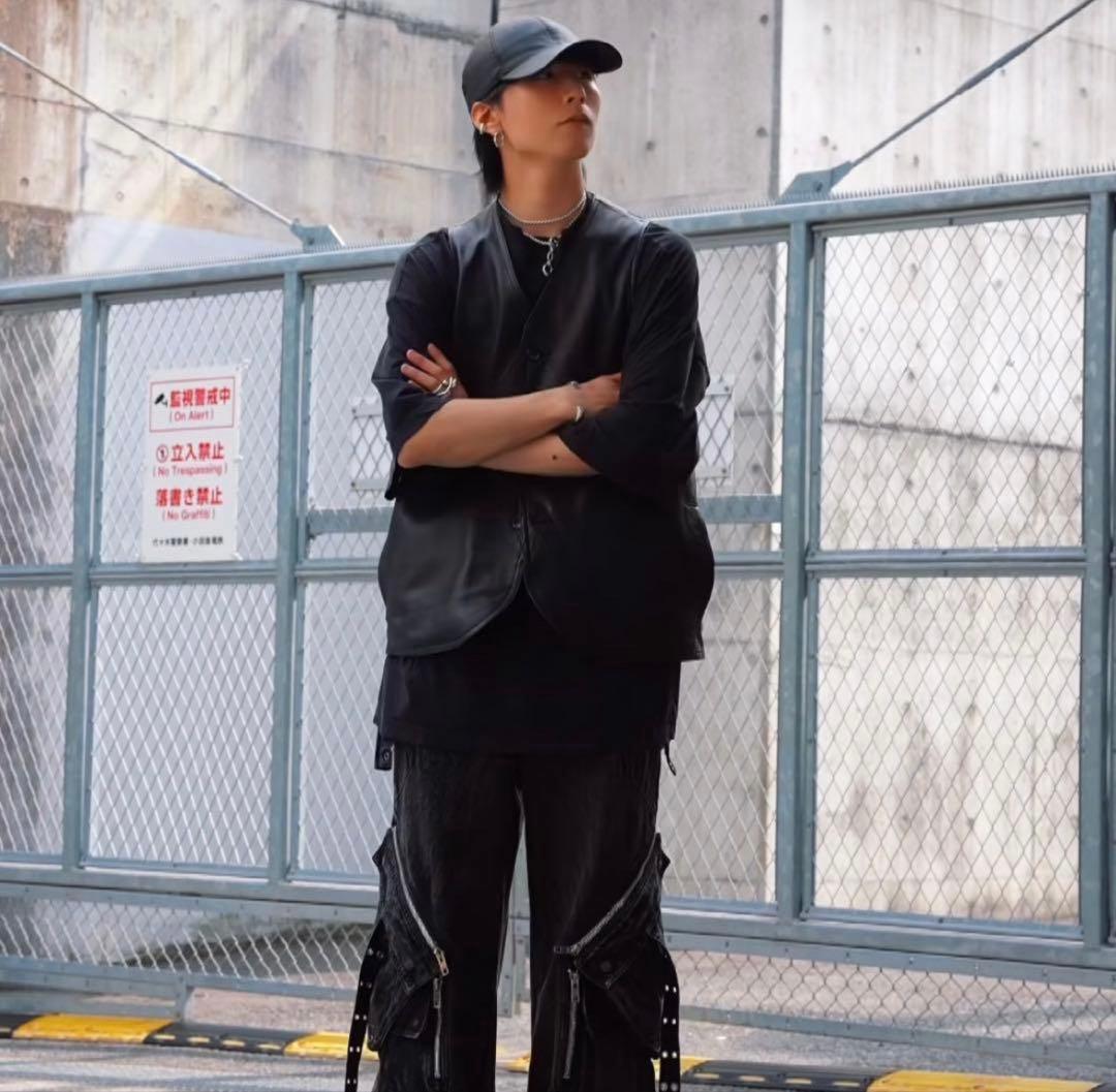 【prasthana】BAUHAUS CAP JAPAN CALF/SV925