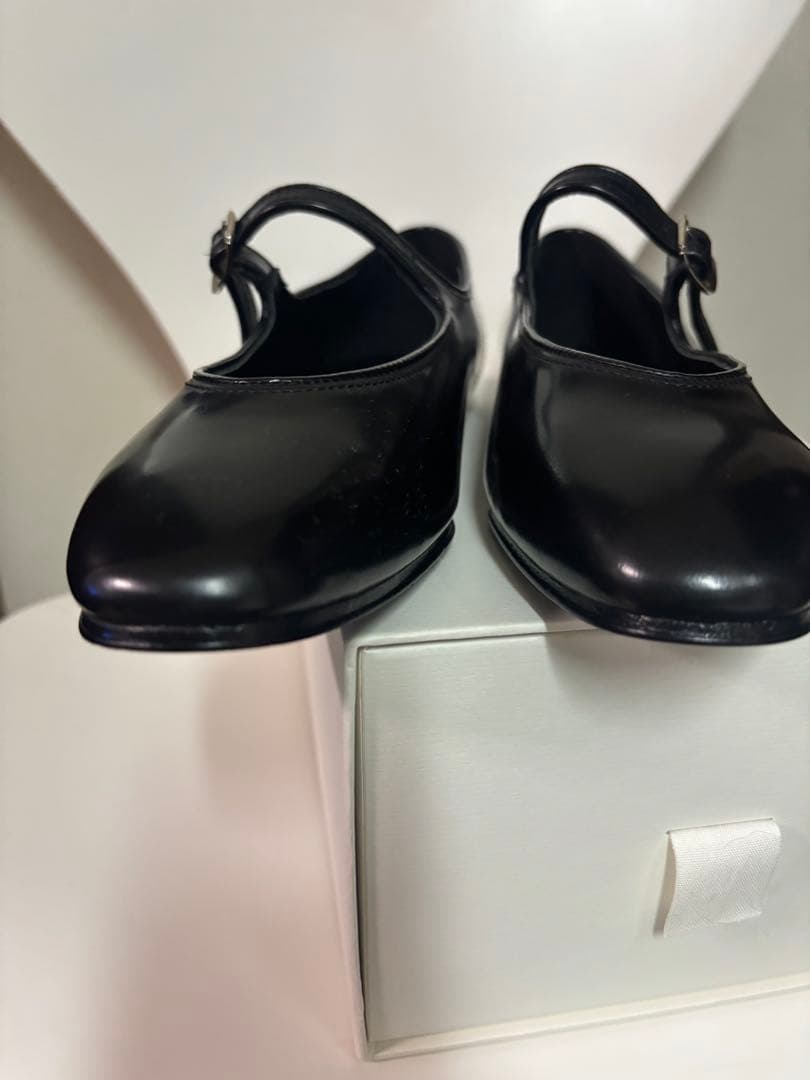 【新品・未使用】ザロウ　メリージェーン　ブラック　37 フラットシューズ