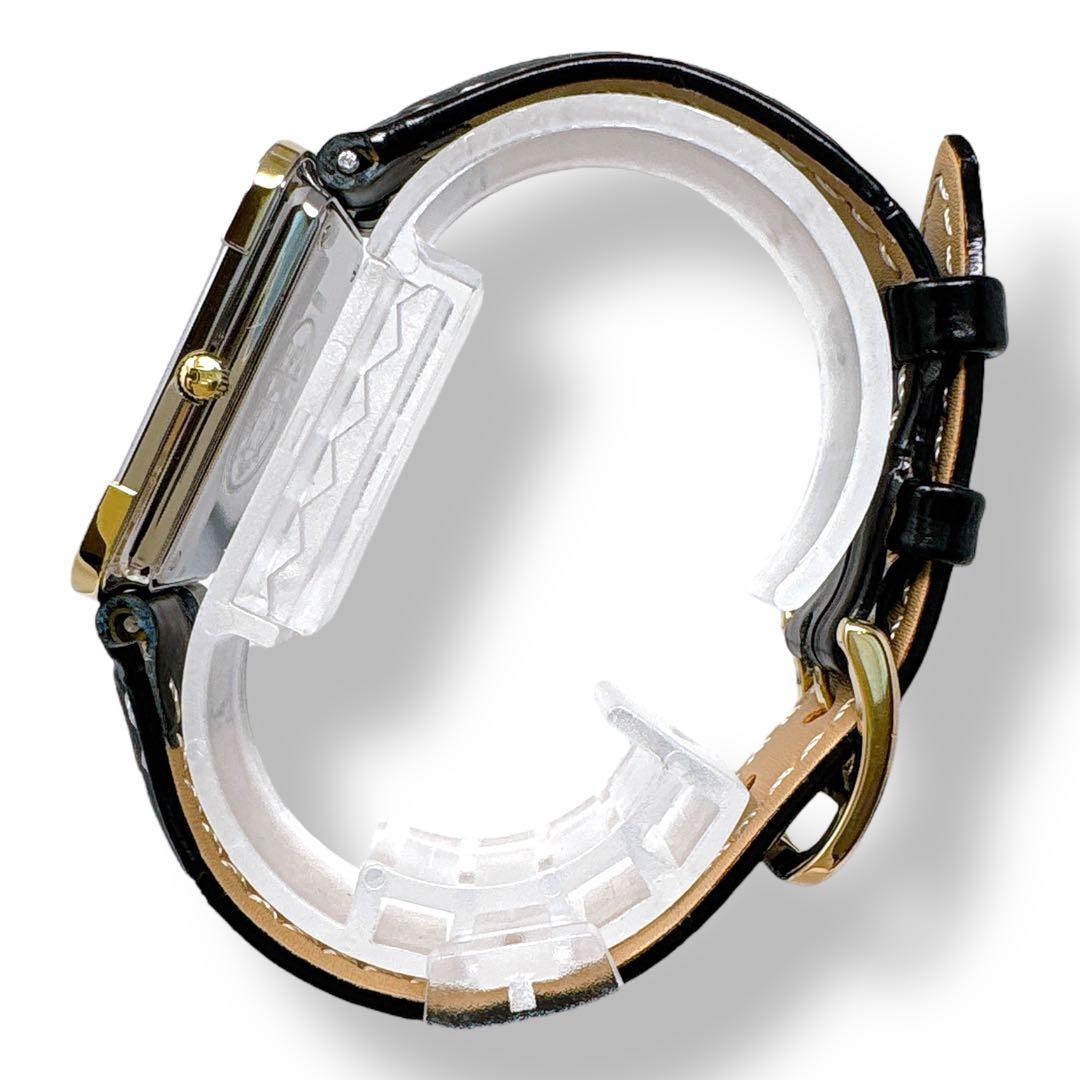 エルメス クロアジュール コンビ 革ベルト ホワイト メンズ 腕時計 ブランド