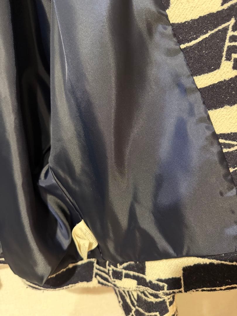 ミナペルホネン stream ショートコート ウール＆シルク素材