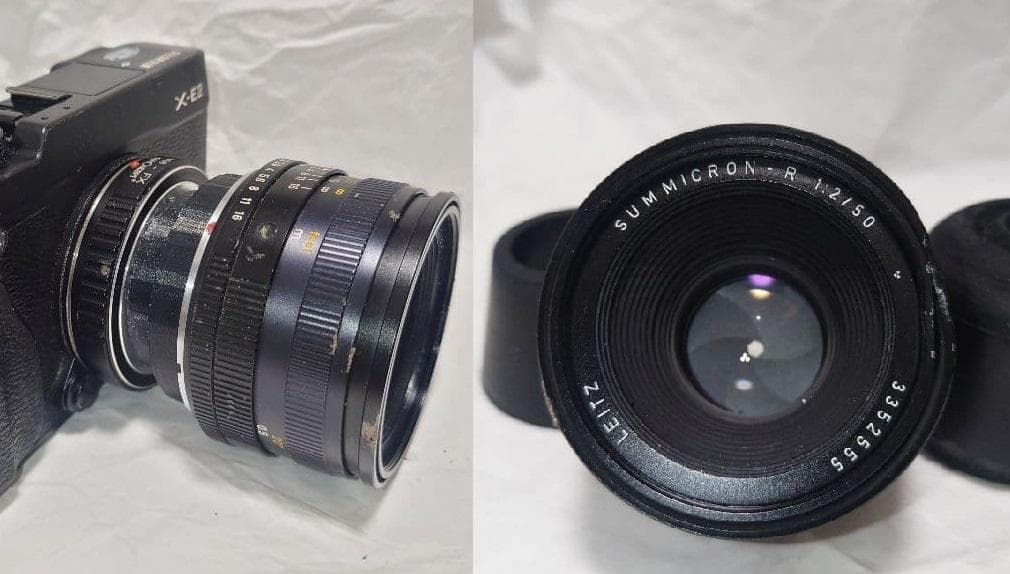 人気！超美品★LEICA SUMMICRON-R 50mm F2 l39変換付き