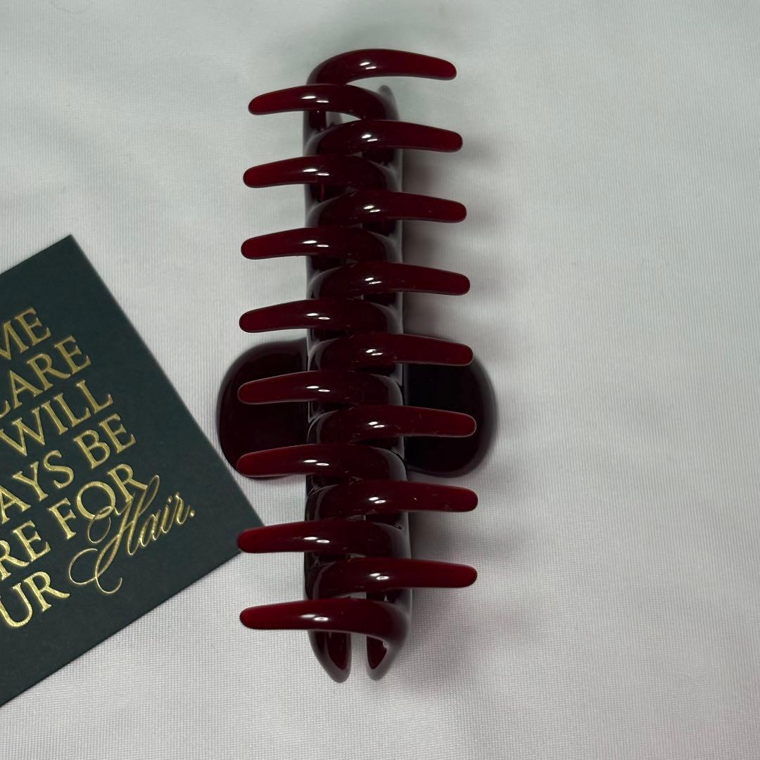 【Undo Hairware】No. 4 Claw クリップ　イタリア製ボルドー