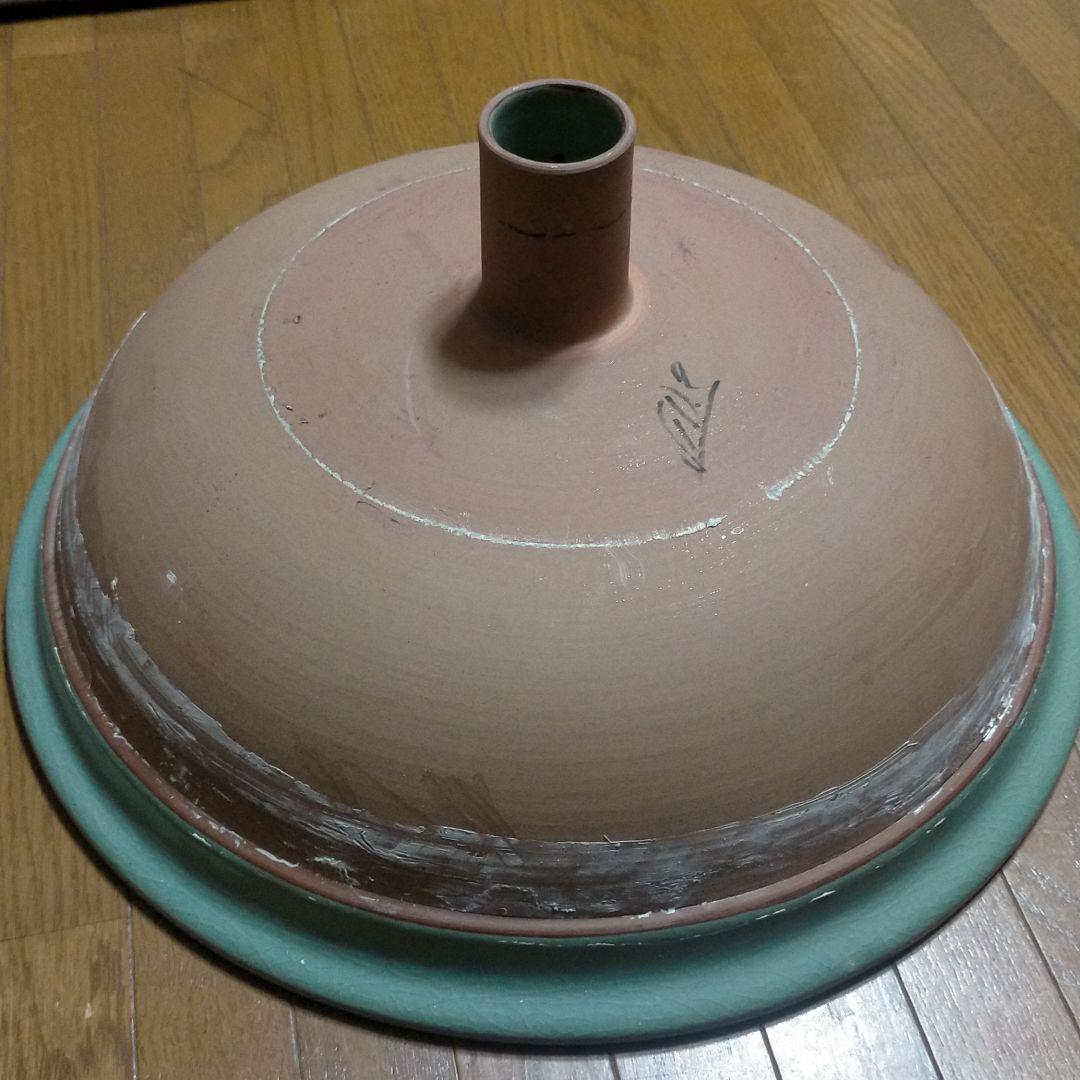 朝鮮青磁 高麗青磁 雲鶴 磁器 青磁 手洗い鉢 手水鉢 作家物 作家名入