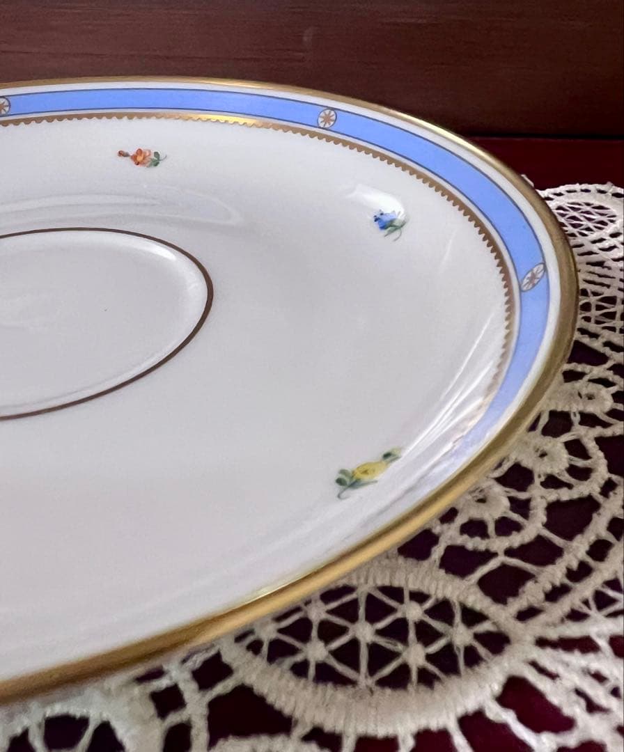 アウガルテン　ビーダーマイヤー　シューベルトタイプ　スープカップ