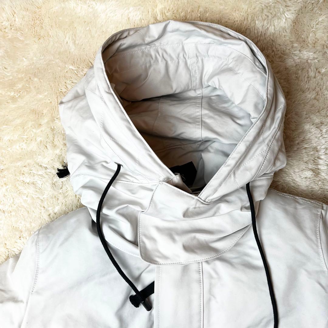The Reracs リラクス　モッズコート　ボア　ライナー　アイボリー　多機能