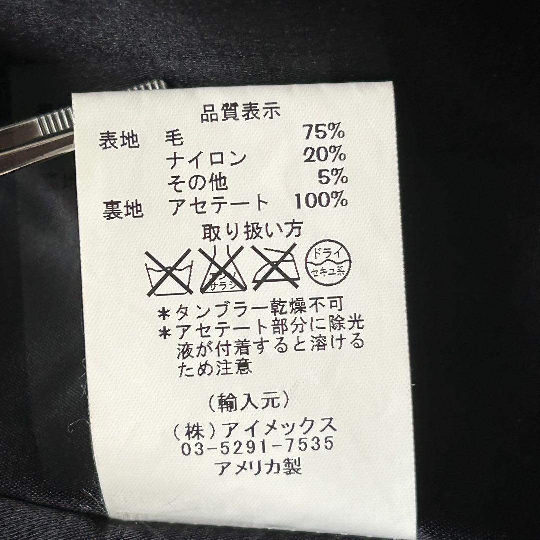 未使用級 USA製 FIDELITY ピーコート L ブラック フェデリティー