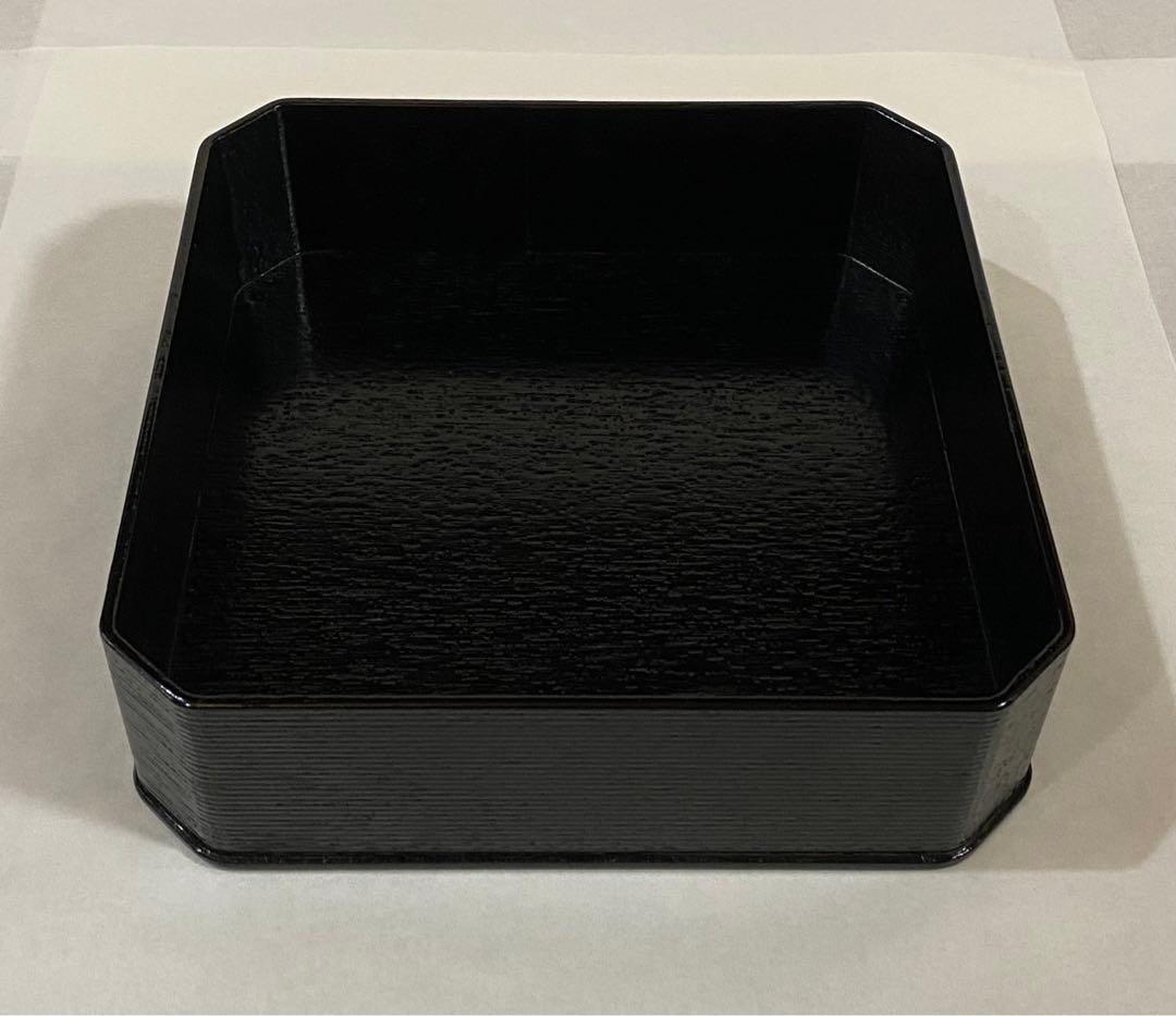 茶道具　大徳寺重　木製本漆　5個